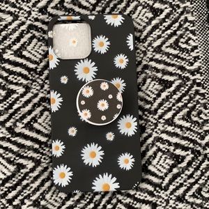 NEW Daisy Print Phone case with foldable holder
